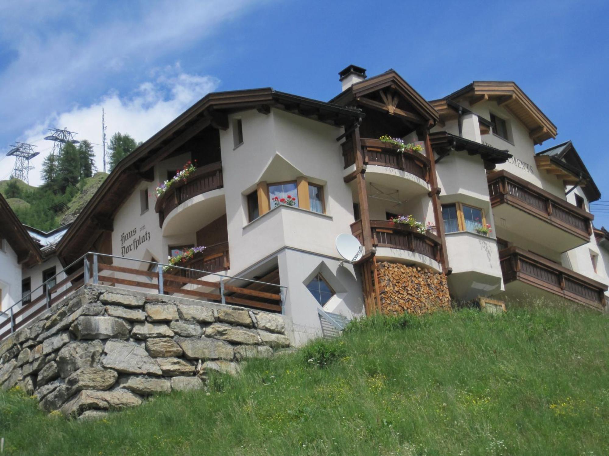 Haus Am Dorfplatz Apartment Samnaun Exterior photo